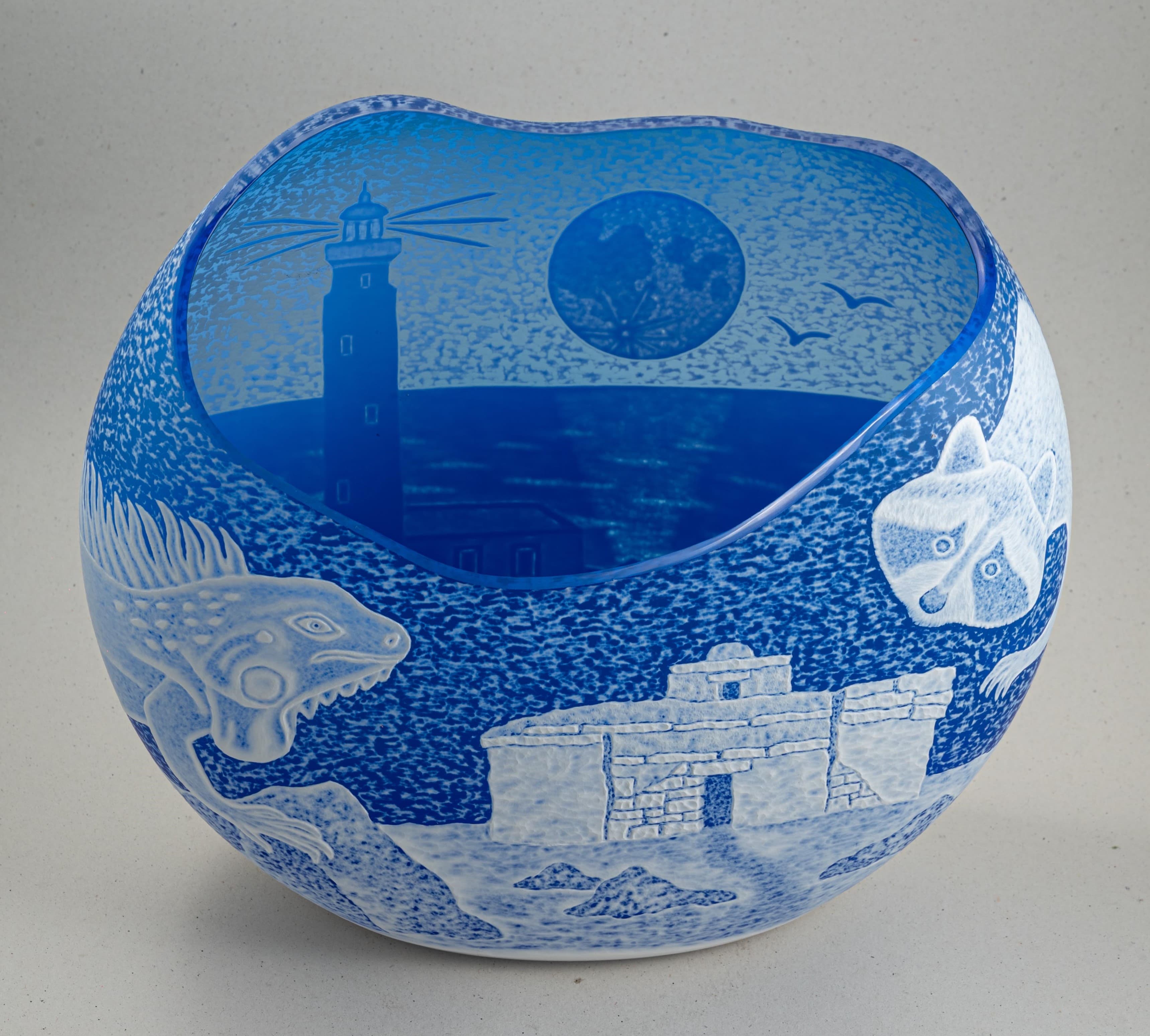 Lighthouse and Night Wildlife